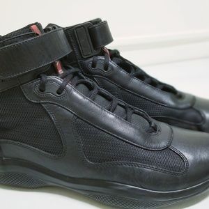 RARE!!! PRADA Hightop Sneaker Boots!!! Unbelievable Price!!!